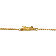 Load image into Gallery viewer, 18ct Gold &amp; Diamond Set Curb 17&quot; Necklace
