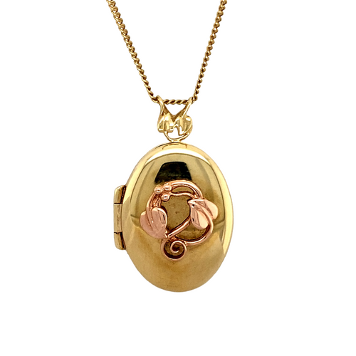 9ct Gold Clogau Tree of Life Locket 18